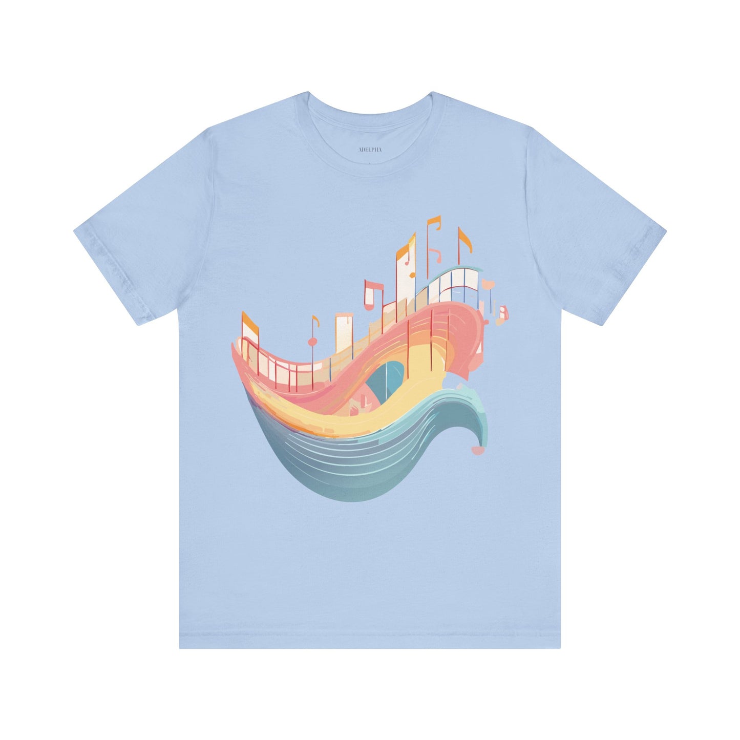 Natural Cotton Tee Shirt - Music collection