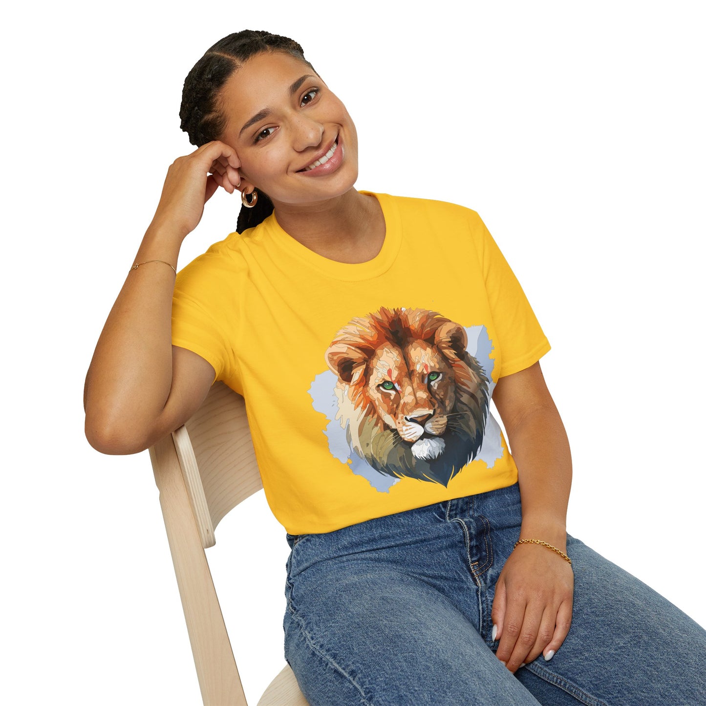 Lion Shirt, Shirt with Lion, Animal Tee, Shirt with Animals
