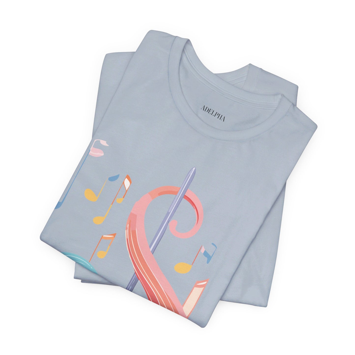 T-shirt en coton naturel - Collection Musique