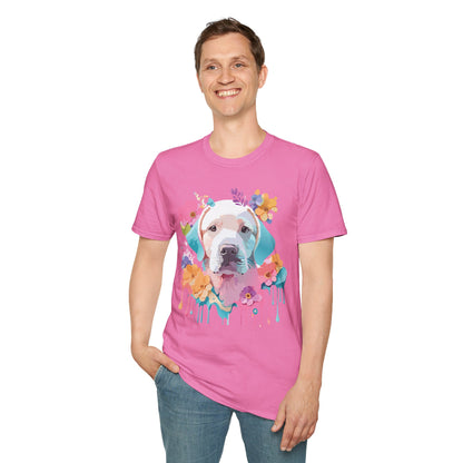 Dog Shirt Unisex Animal Tee Softstyle Gildan 64000 Short Sleeve Tee