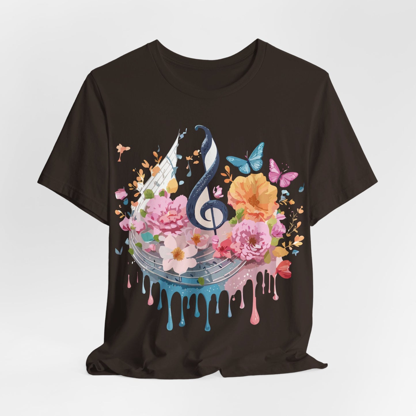 Natural Cotton Tee Shirt - Music Collection