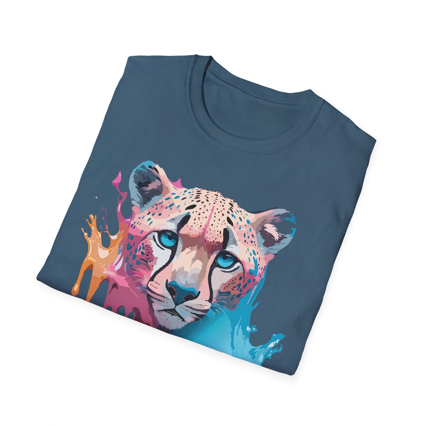 Cheetah Shirt, Shirt with Cheetah, Cheetah Tee, Shirt with Animals