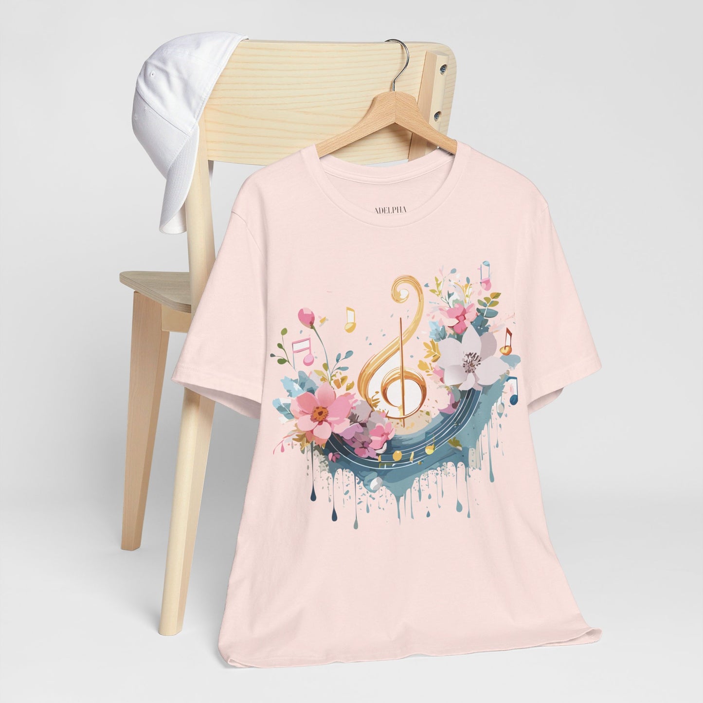 T-shirt en coton naturel - Collection Musique