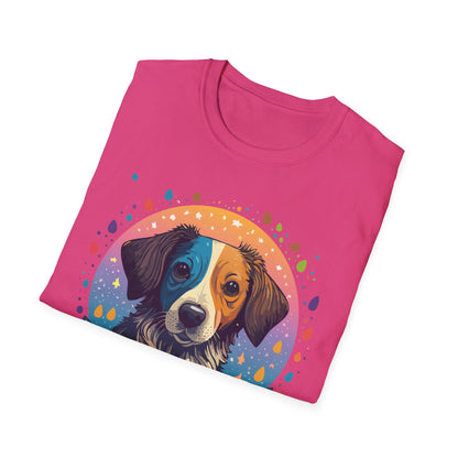 Dog Shirt Unisex Softstyle Tee 100 Percent Cotton Gildan 64000