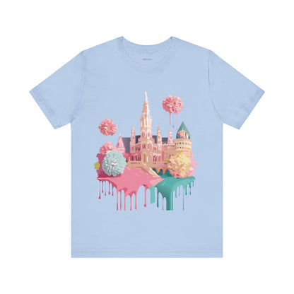 Natural Cotton Tee Shirt - Beautiful Places Collection - Vienna Printify