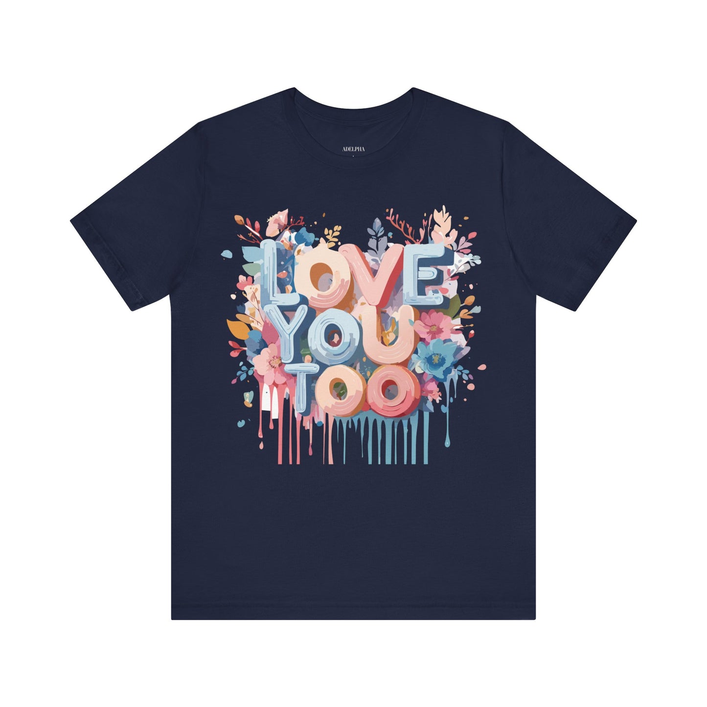 T-Shirt aus natürlicher Baumwolle – Love Story Collection