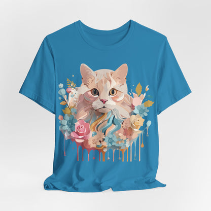 Cat Shirt, Shirt with Cat - ADELPHA