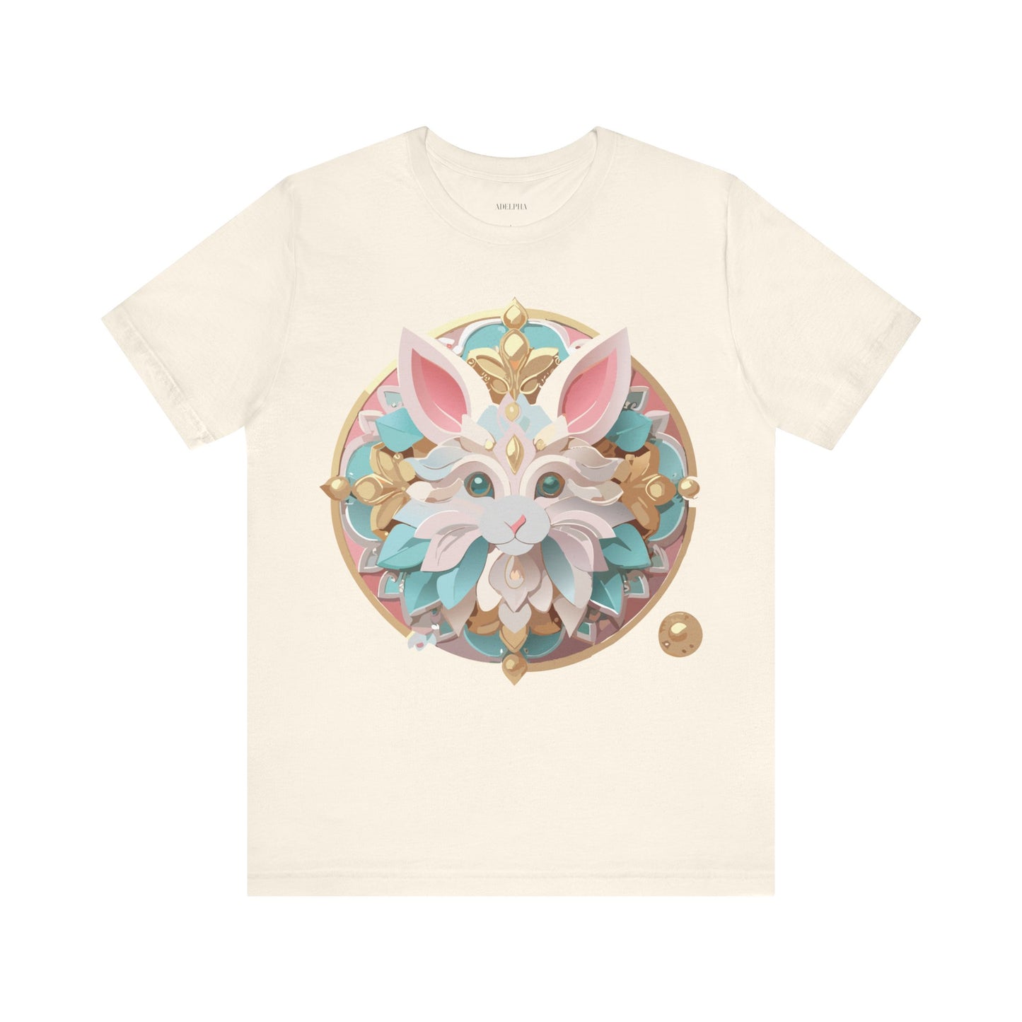 T-Shirt aus natürlicher Baumwolle – Medallion-Kollektion