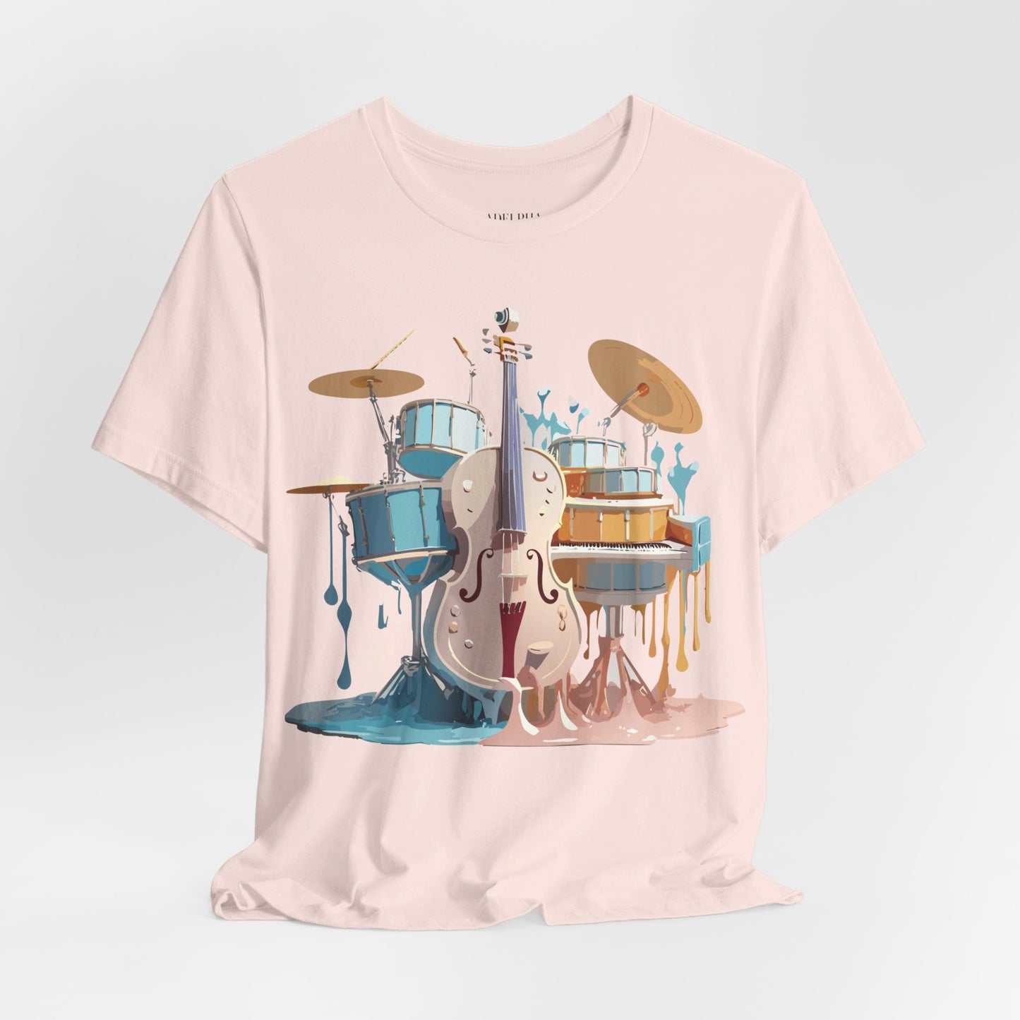 Natural Cotton Tee Shirt - Music collection