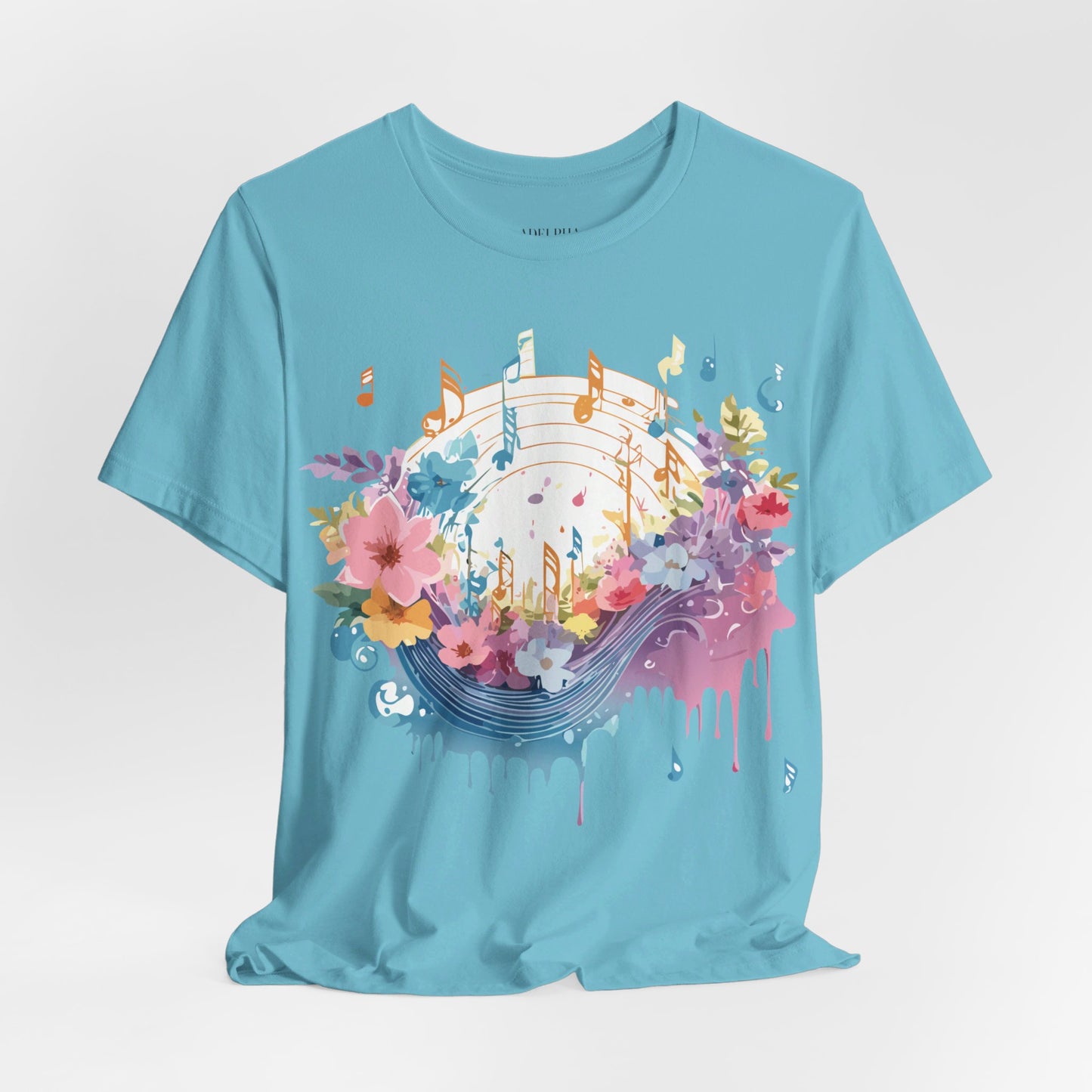 T-shirt en coton naturel - Collection Musique