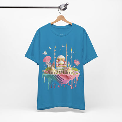 Natural Cotton Tee Shirt - Istanbul, Turkey Printify