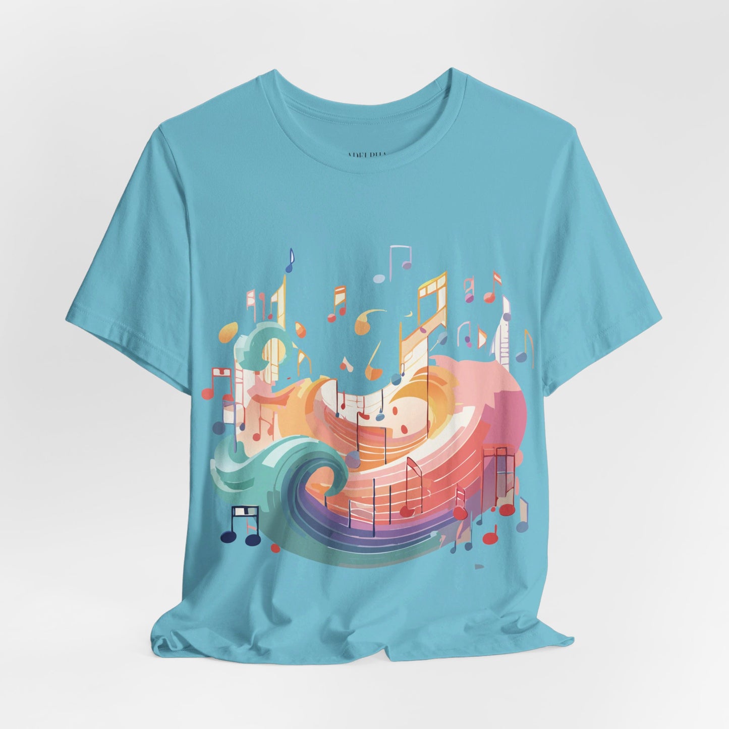 T-shirt en coton naturel - Collection Musique