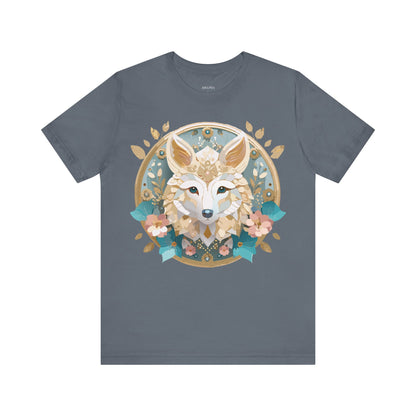 Natural Cotton Tee Shirt - Medallion Collection Printify