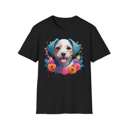 Dog Shirt Unisex Animal Tee Softstyle 64000 Gildan RingSpun Cotton