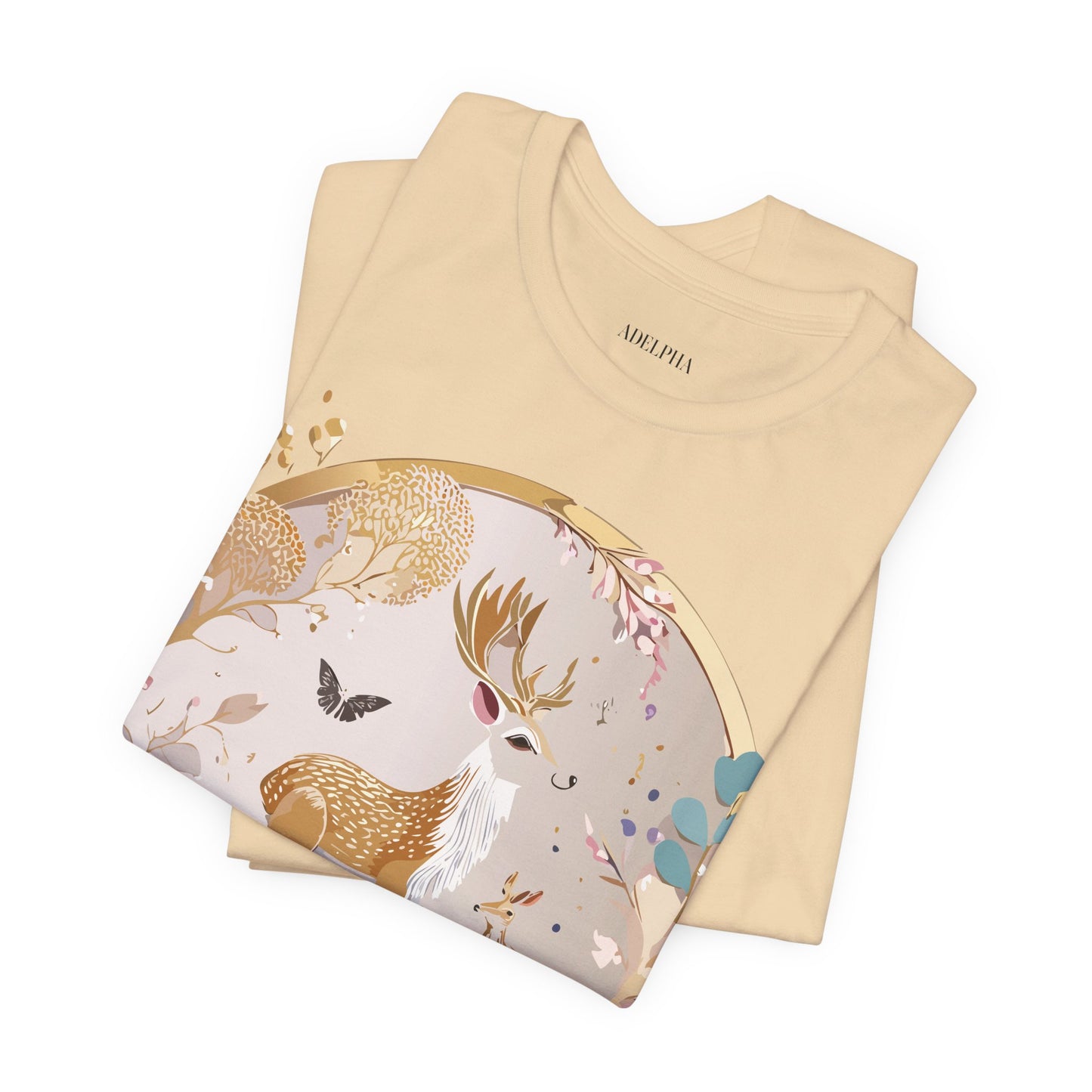 Natural Cotton Tee Shirt - Medallion Collection