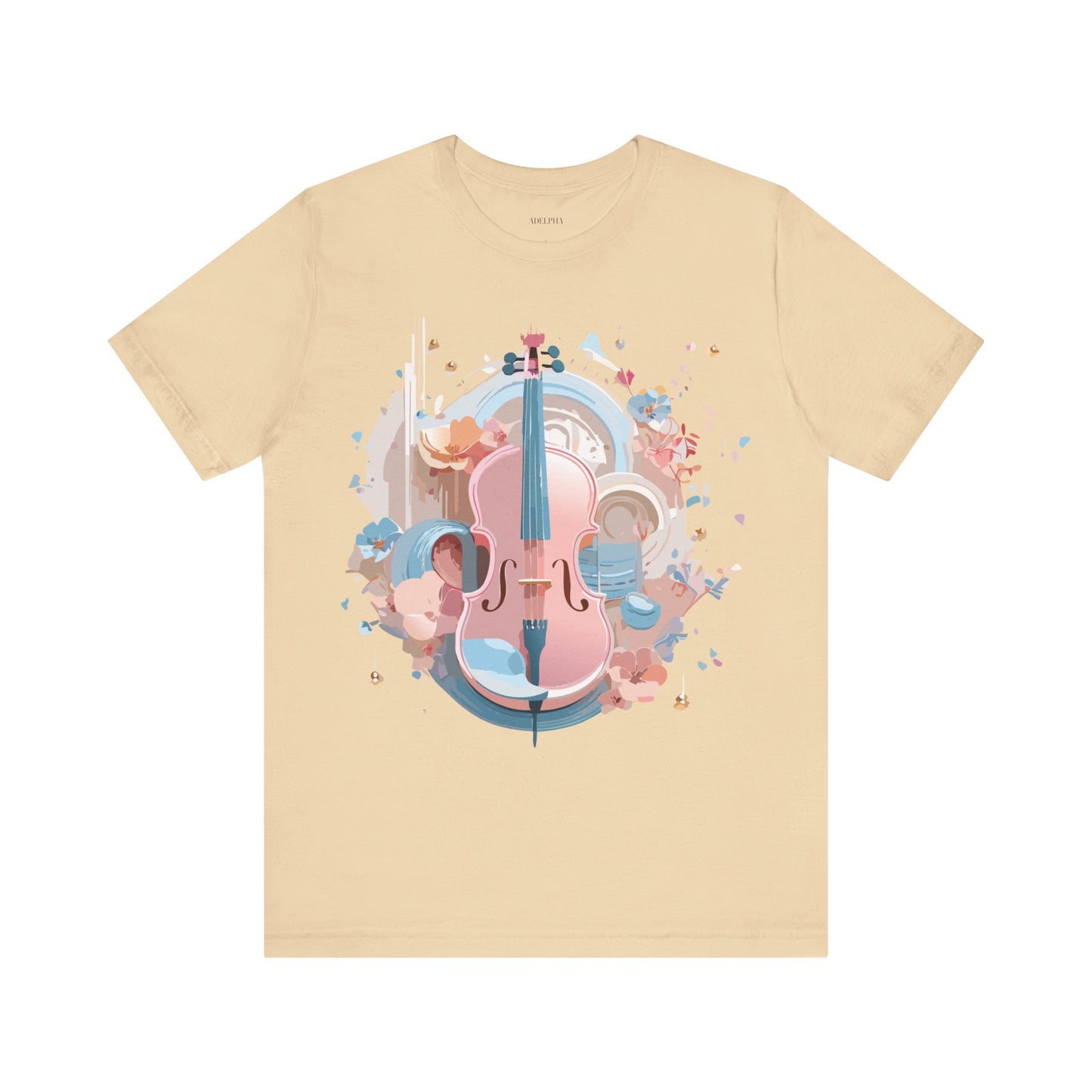 T-shirt en coton naturel - Collection Musique