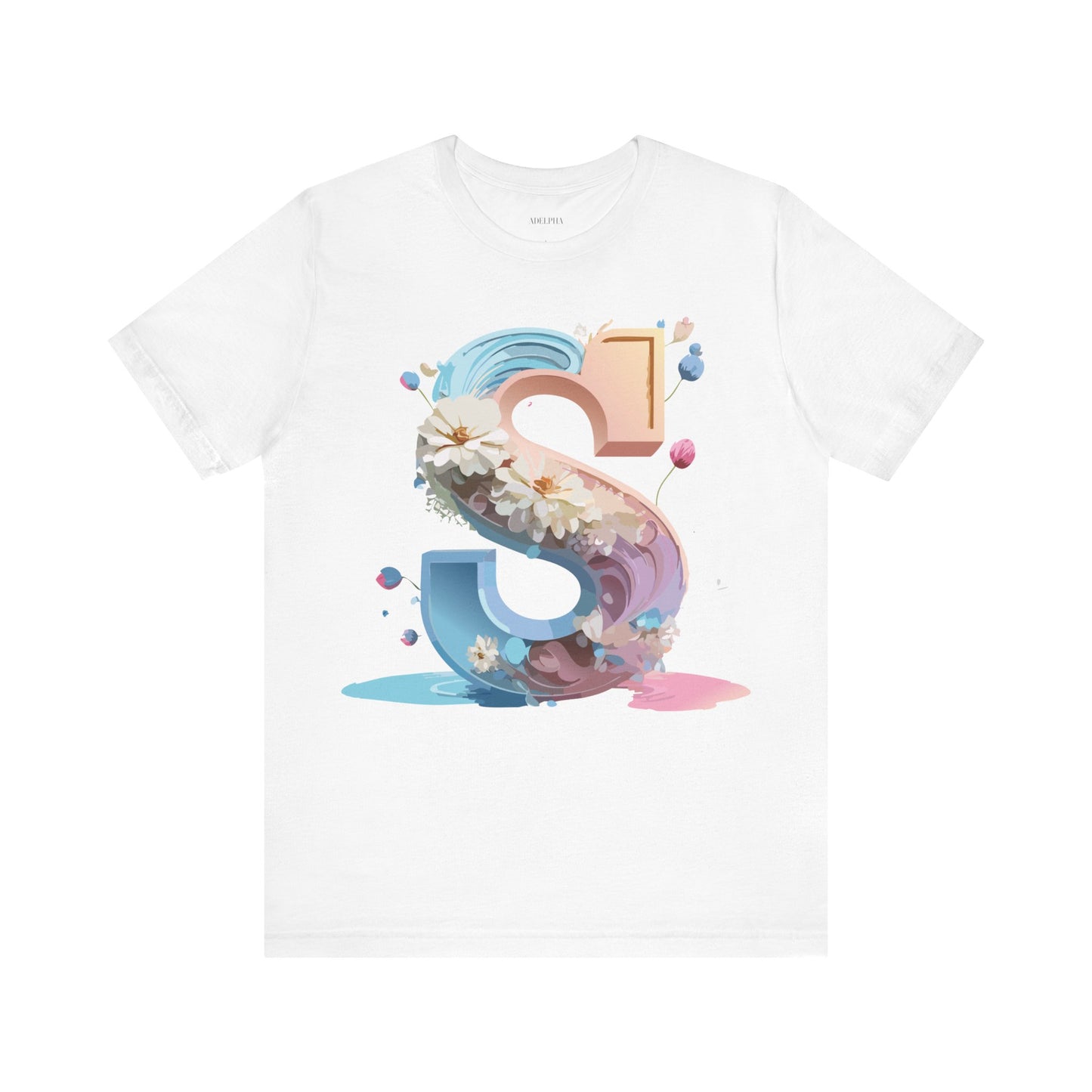 T-shirt en coton naturel - Collection Lettres - S