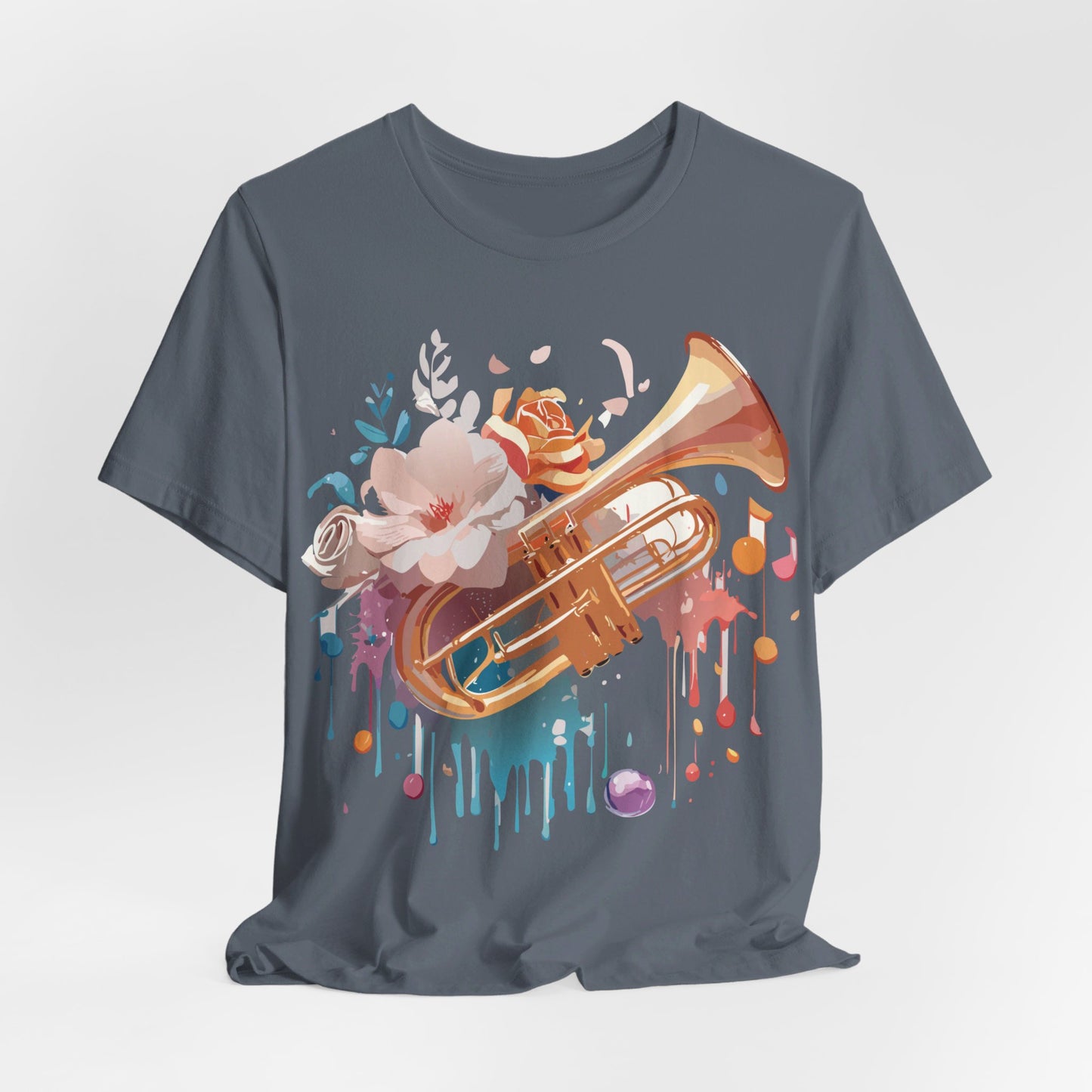 Natural Cotton Tee Shirt - Music Collection