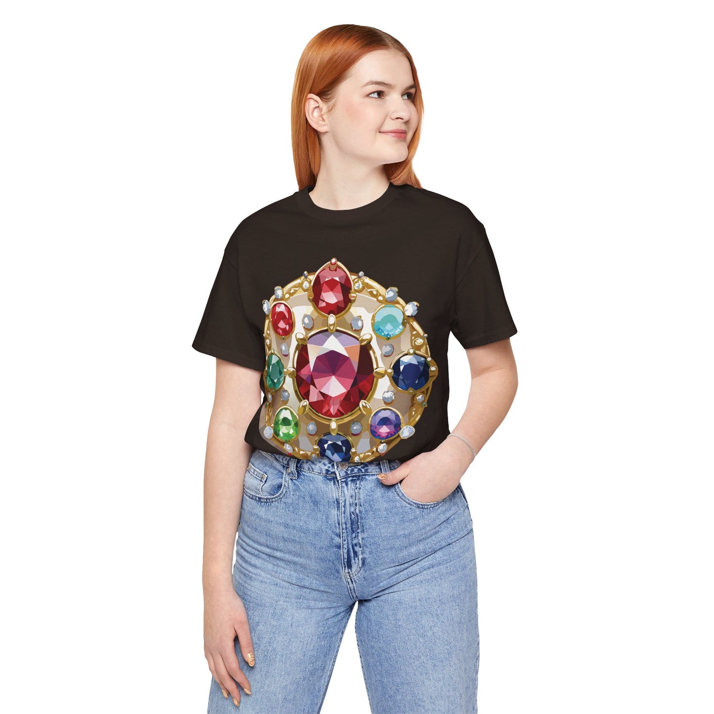 T-Shirt aus natürlicher Baumwolle – Queen Collection