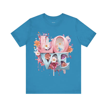 Natural Cotton Tee Shirt - Love Story Collection Printify