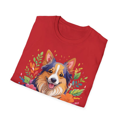 Dog Shirt Unisex Animal Tee Softstyle Gildan 64000 Cotton Tee
