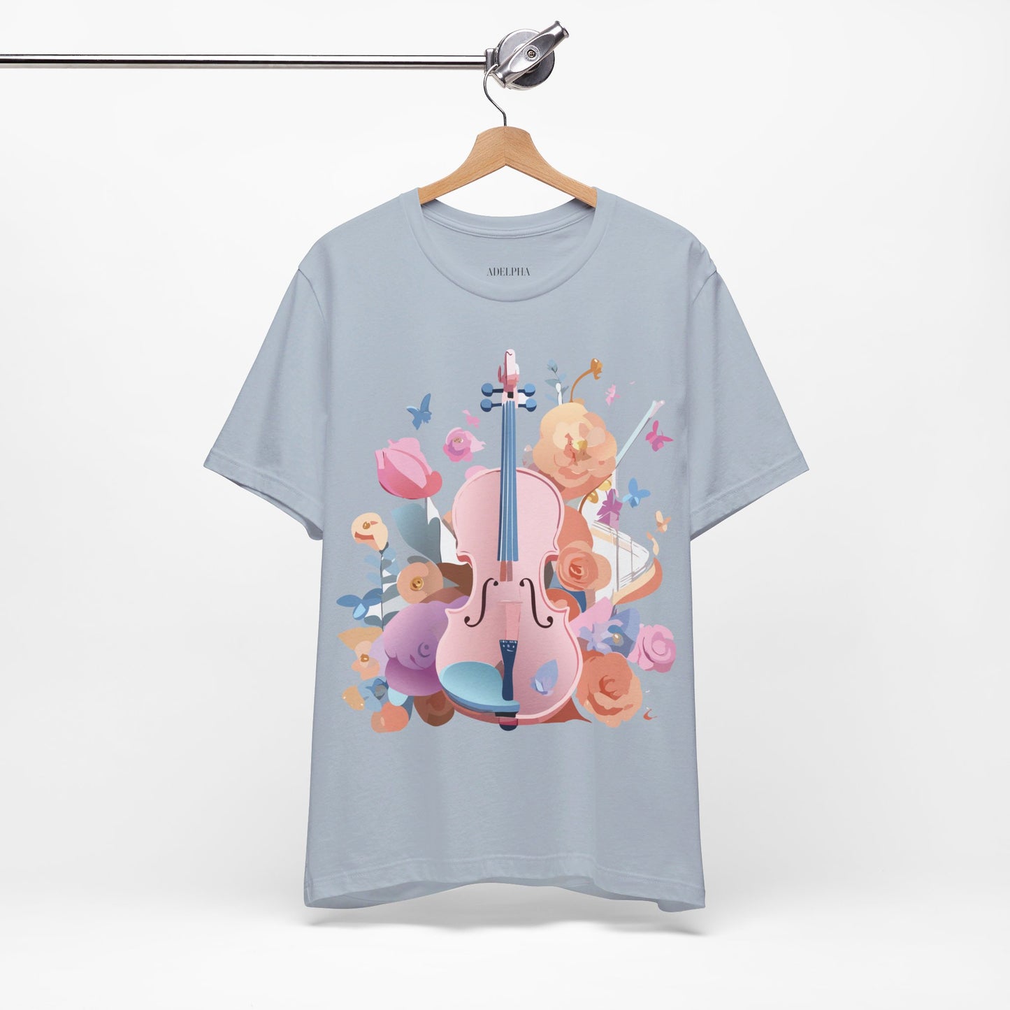 Natural Cotton Tee Shirt - Music collection