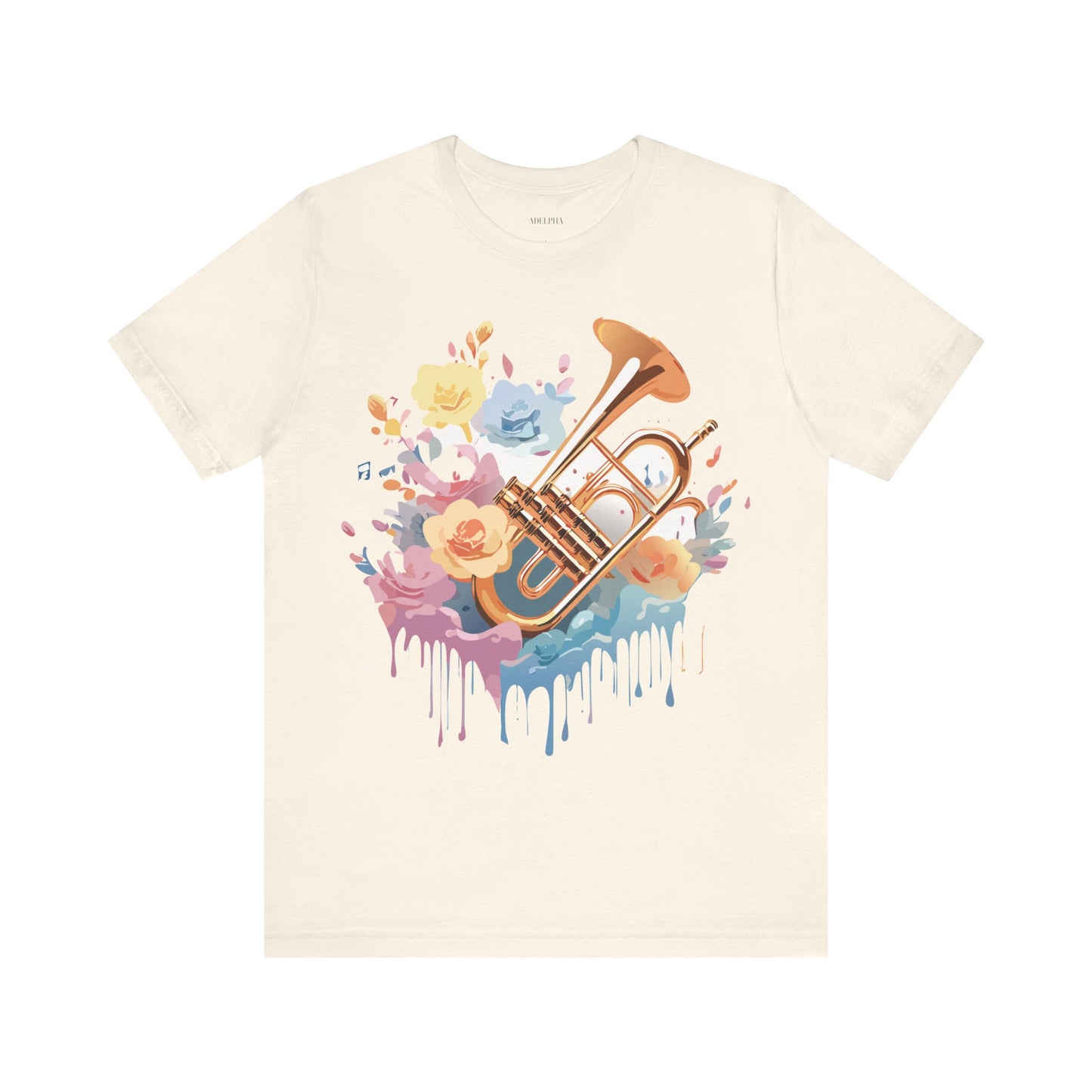 Natural Cotton Tee Shirt - Music collection