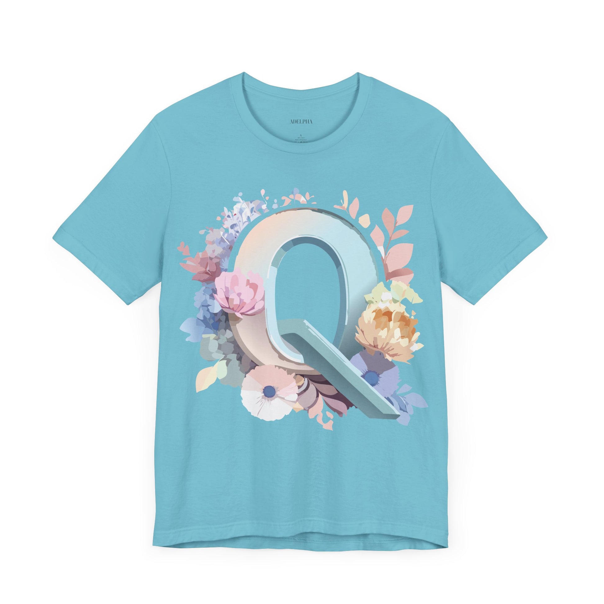 Letter Shirt, Letter Q Shirt - ADELPHA