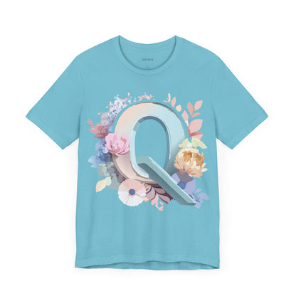 Letter Shirt, Letter Q Shirt - ADELPHA
