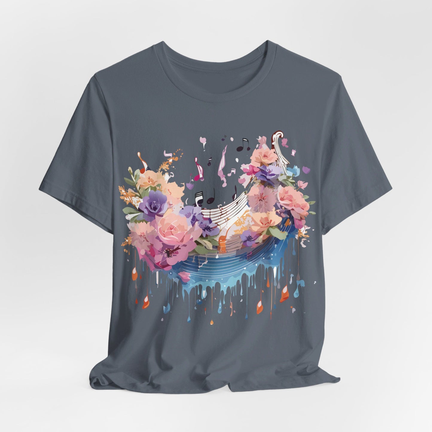 T-shirt en coton naturel - Collection Musique