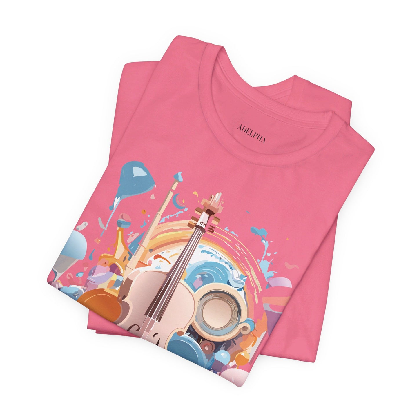 Natural Cotton Tee Shirt - Music collection