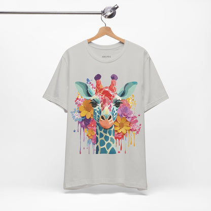 Shirt with Animals | Giraffe Printify