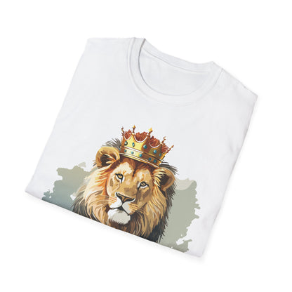 Lion Shirt Unisex Animal Tee Gildan Softstyle 64000 Comfort Fit