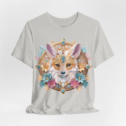 Natural Cotton Tee Shirt - Medallion Collection Printify