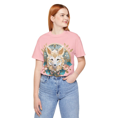 Natural Cotton Tee Shirt - Medallion Collection Printify