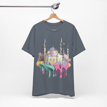 Natural Cotton Tee Shirt - Istanbul, Turkey Printify