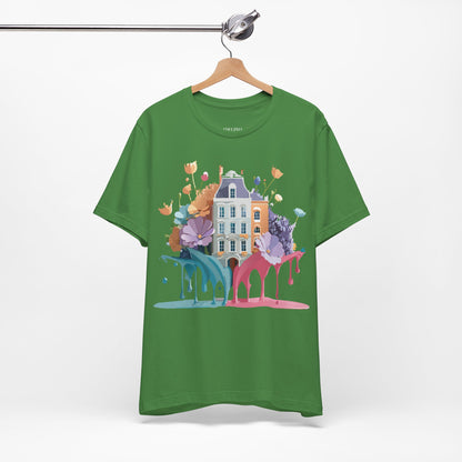Tourist Shirt, Shirt with Amsterdam - ADELPHA
