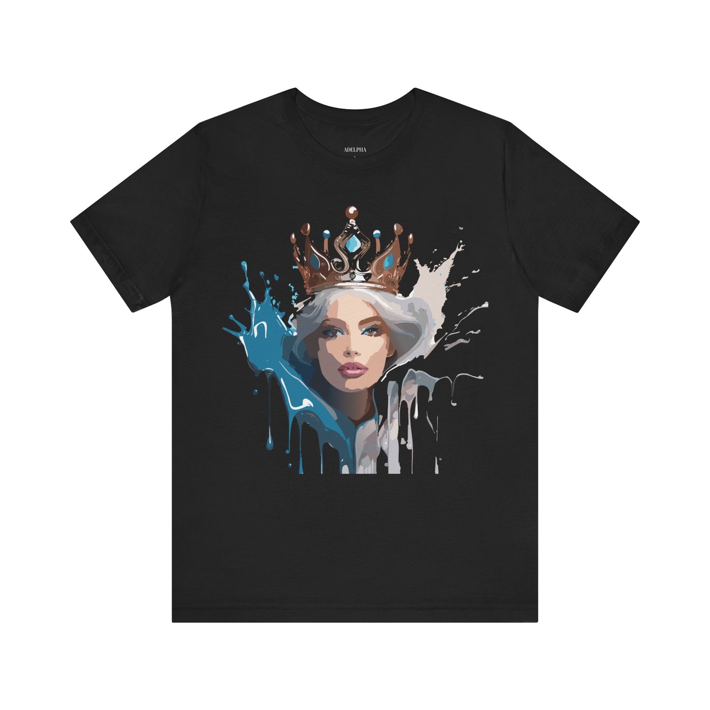 T-Shirt aus natürlicher Baumwolle – Queen Collection