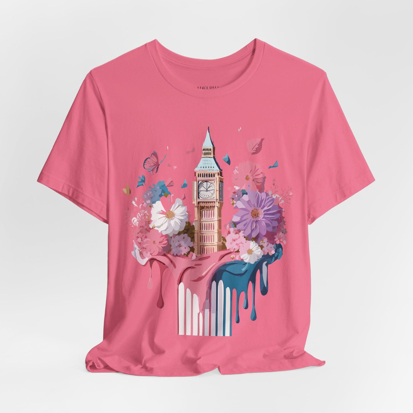 Natural Cotton Tee Shirt - Beautiful Places Collection - London