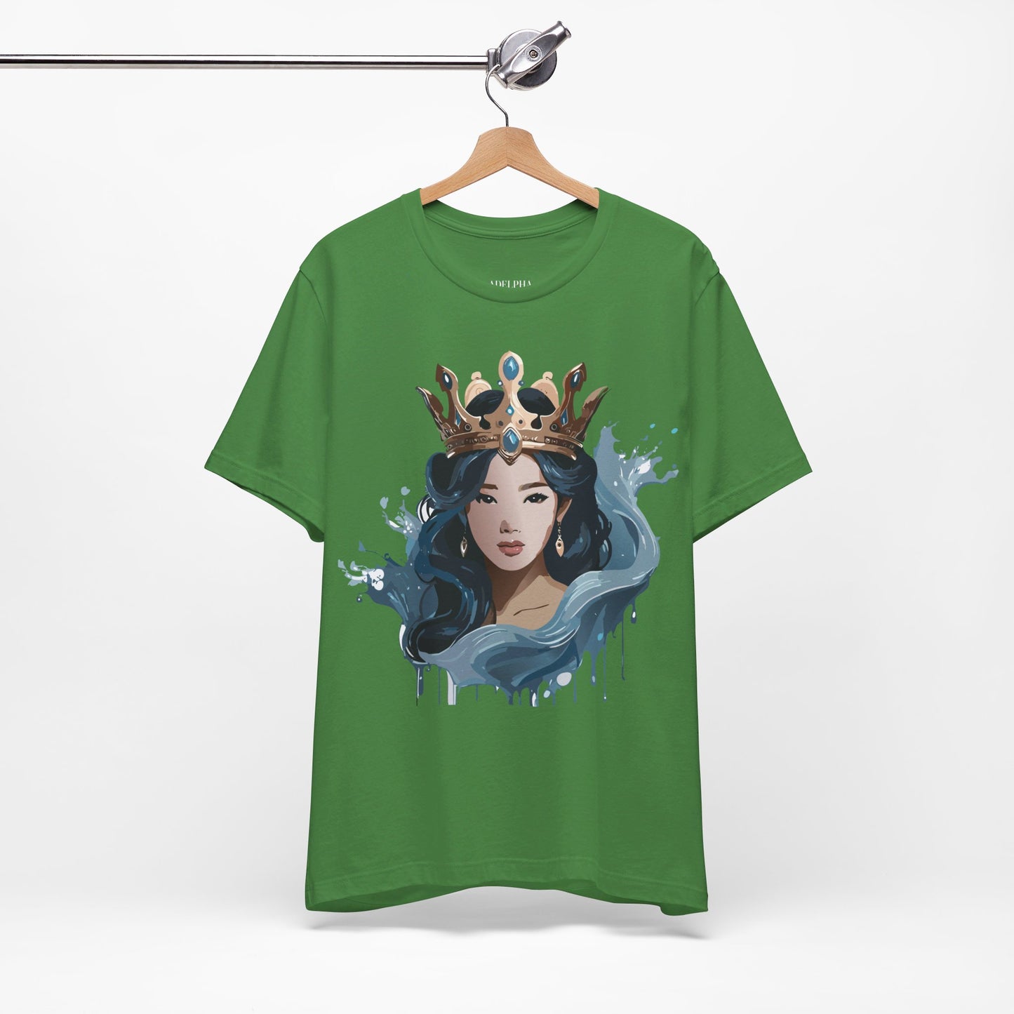 T-Shirt aus natürlicher Baumwolle – Queen Collection