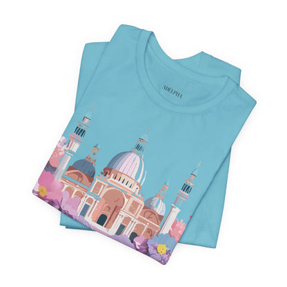 Natural Cotton Tee Shirt - Beautiful Places Collection - Venice Printify