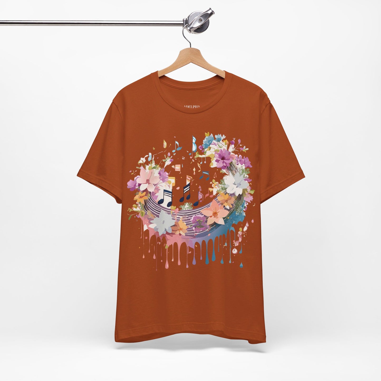 Natural Cotton Tee Shirt - Music Collection