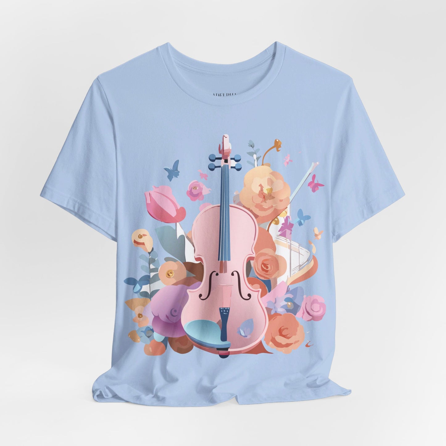 Natural Cotton Tee Shirt - Music collection