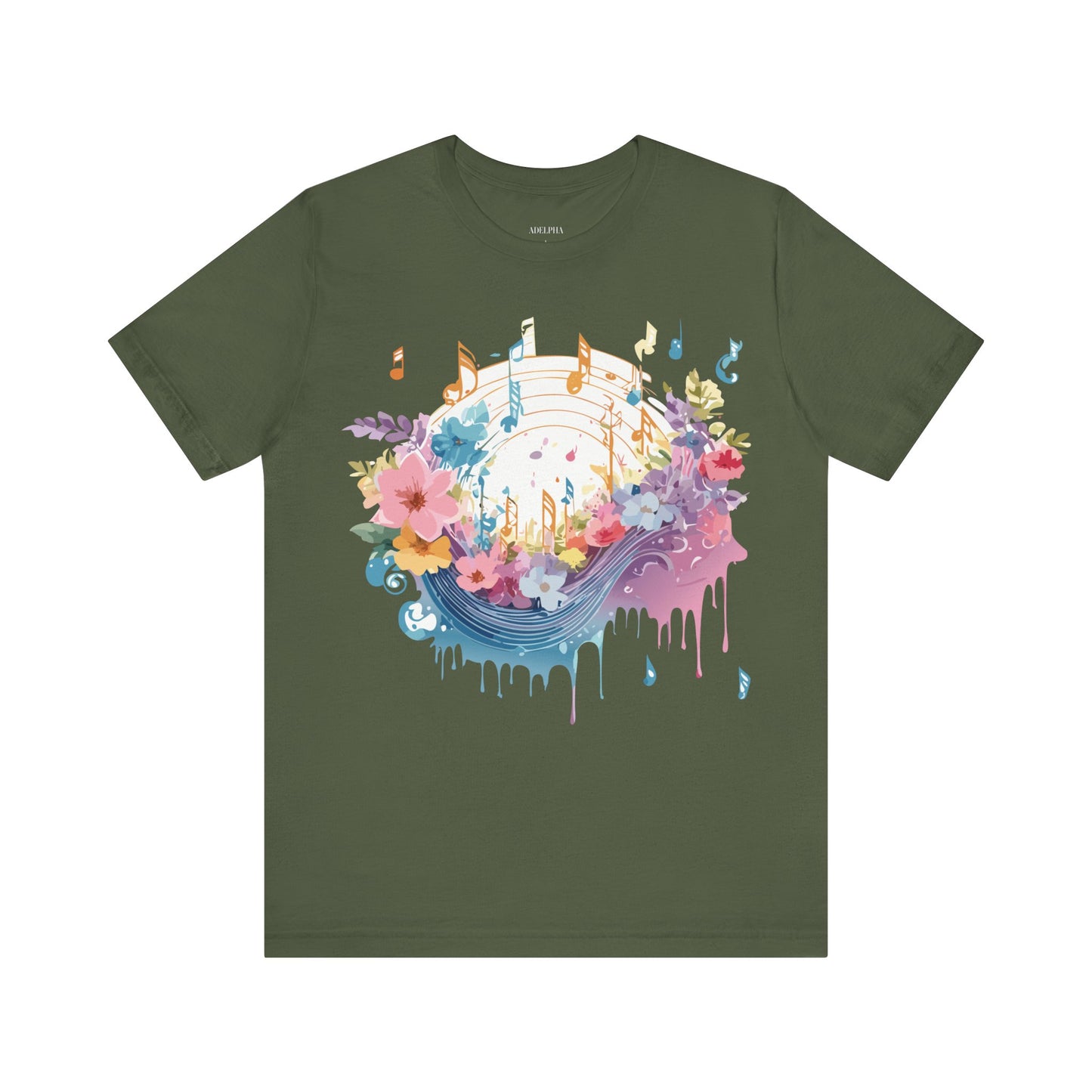 T-shirt en coton naturel - Collection Musique