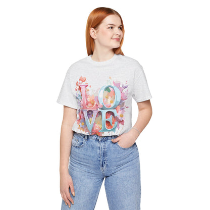 Natural Cotton Tee Shirt - Love story Collection Printify