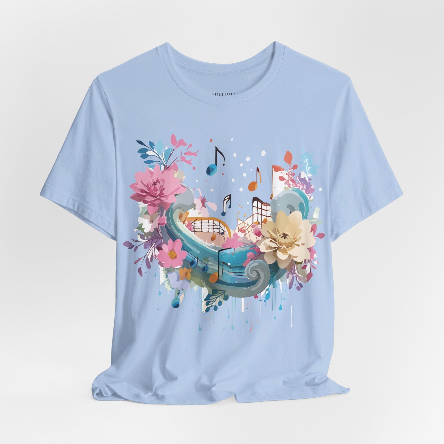 T-shirt en coton naturel - Collection Musique