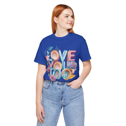 Natural Cotton Tee Shirt - Love Story Collection Printify