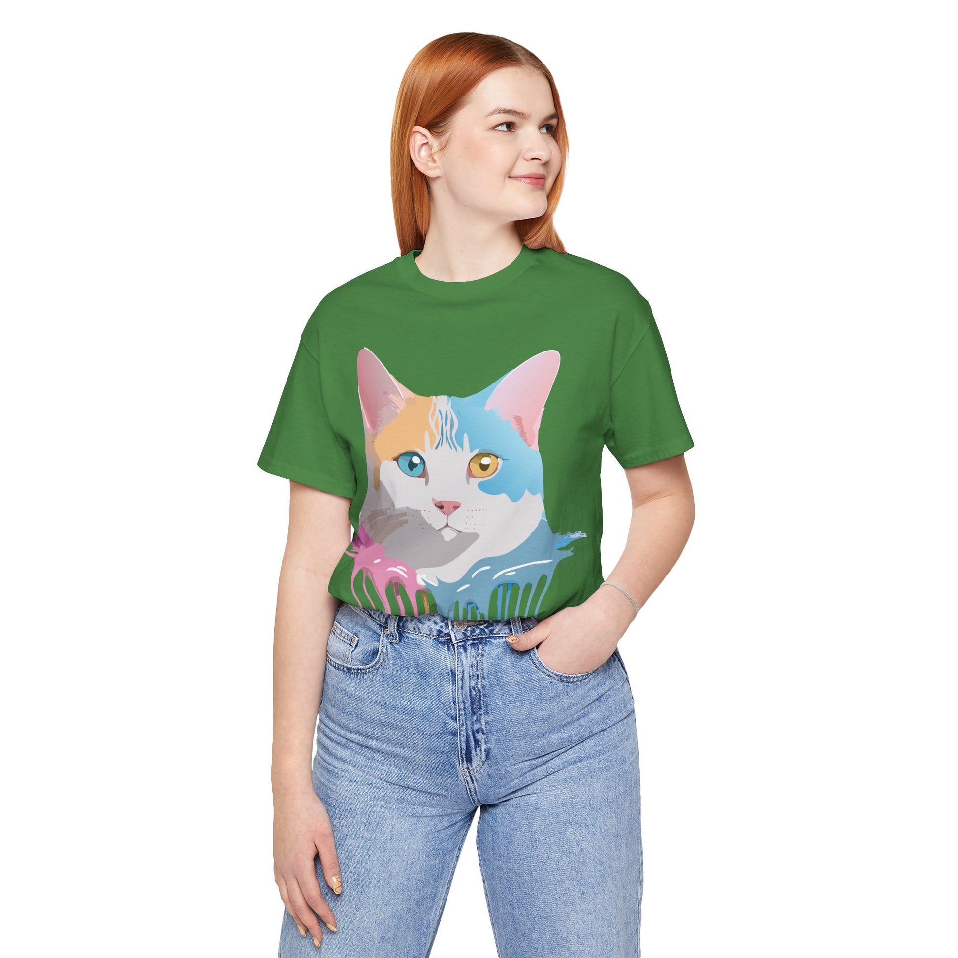 Cat Shirt, Shirt with Cat - ADELPHA