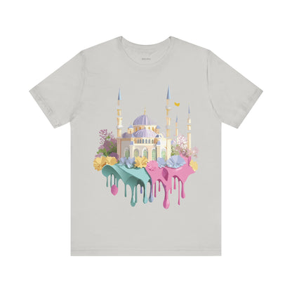 Natural Cotton Tee Shirt - Istanbul, Turkey Printify