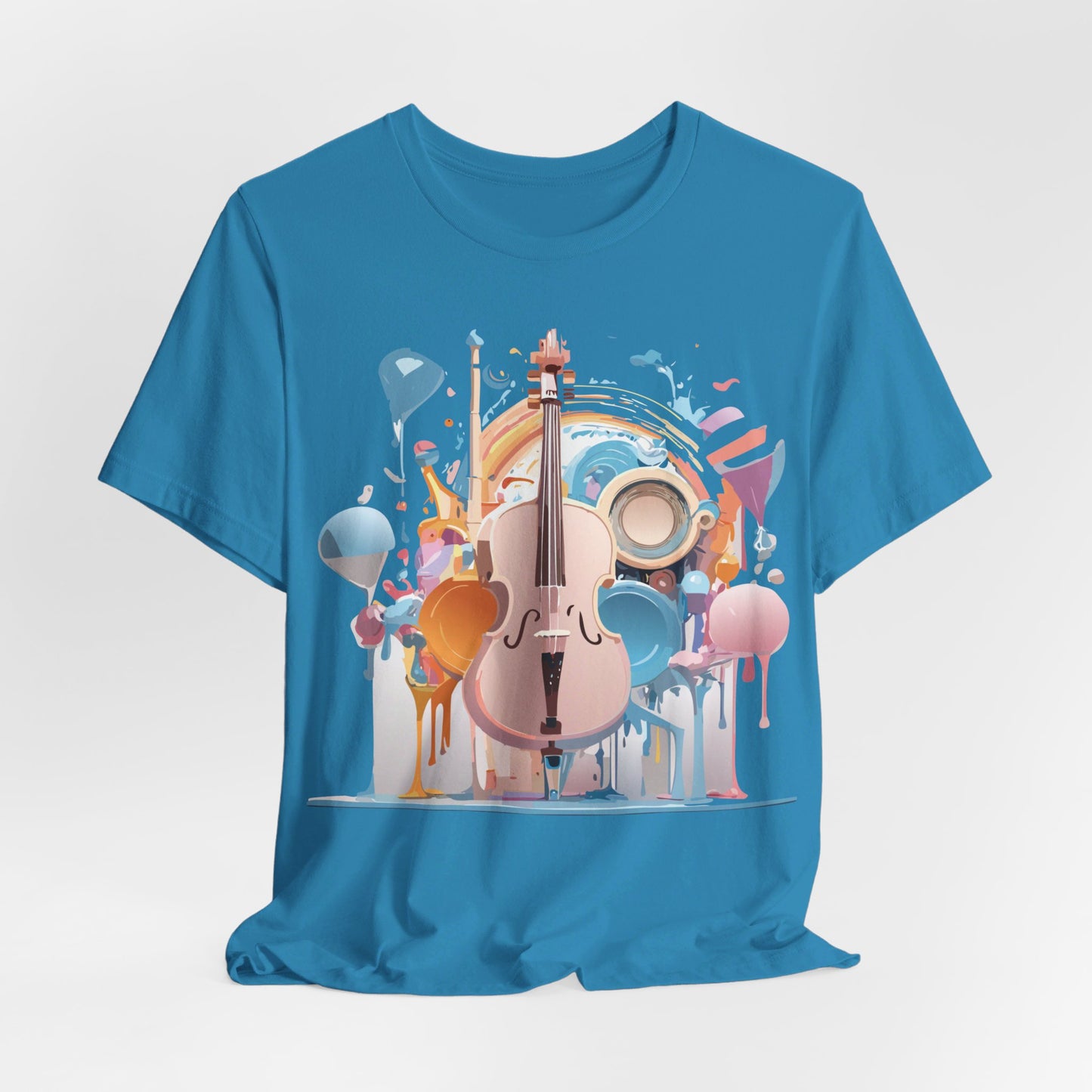 T-shirt en coton naturel - Collection Musique